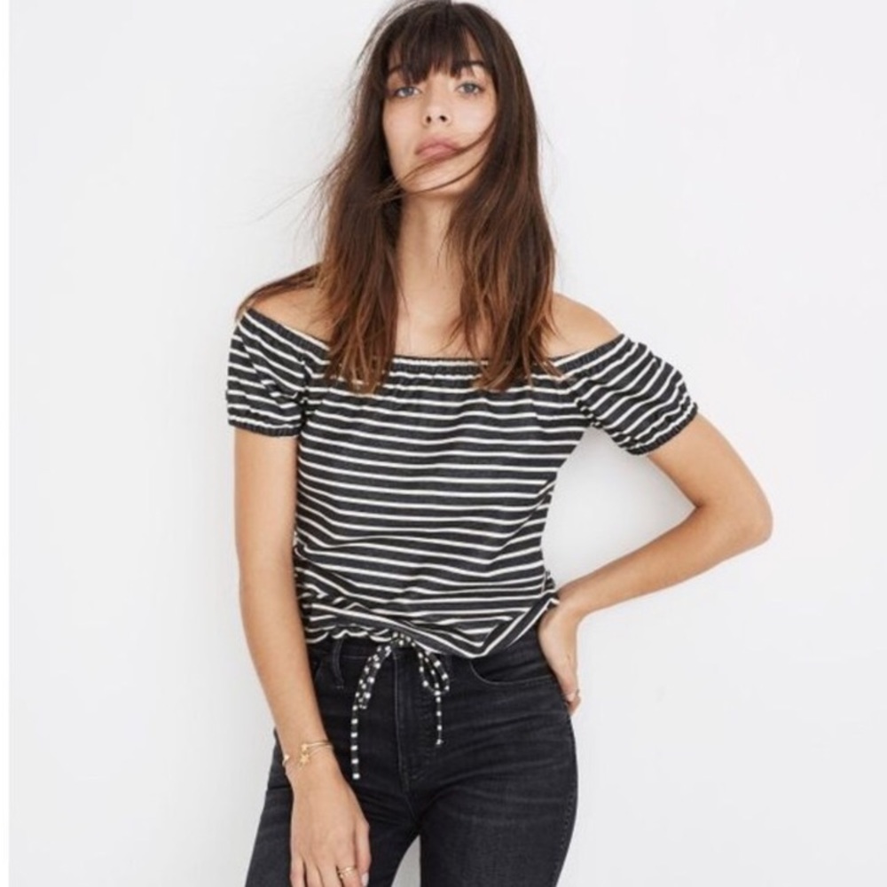 Madewell Melody off shoulder top